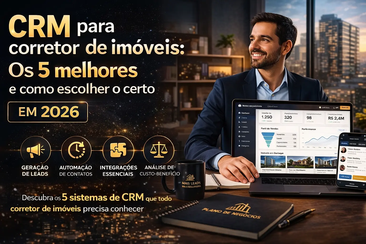 CRM para corretor de imóveis: os 5 melhores e como escolher o certo