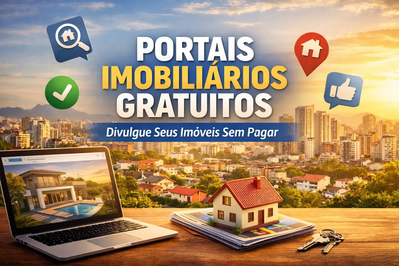 Portais Imobiliários Gratuitos: Como Divulgar Seus Imóveis Sem Pagar e Gerar Mais Leads em 2026
