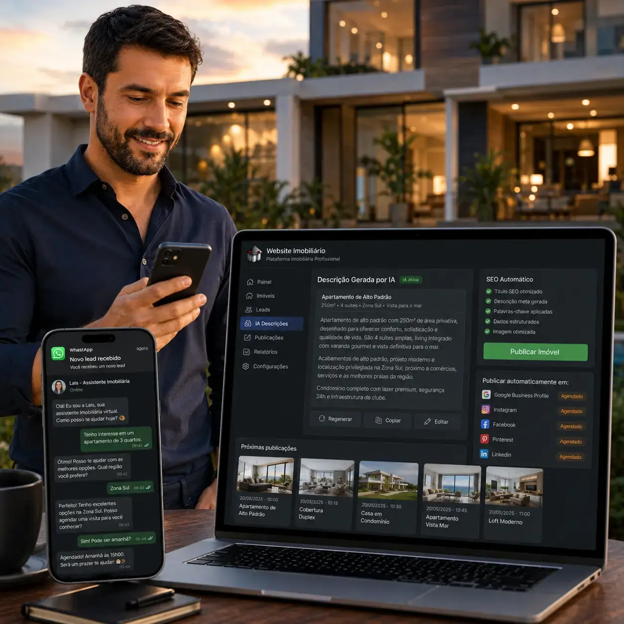 Site Imobiliário com Inteligência Artificial