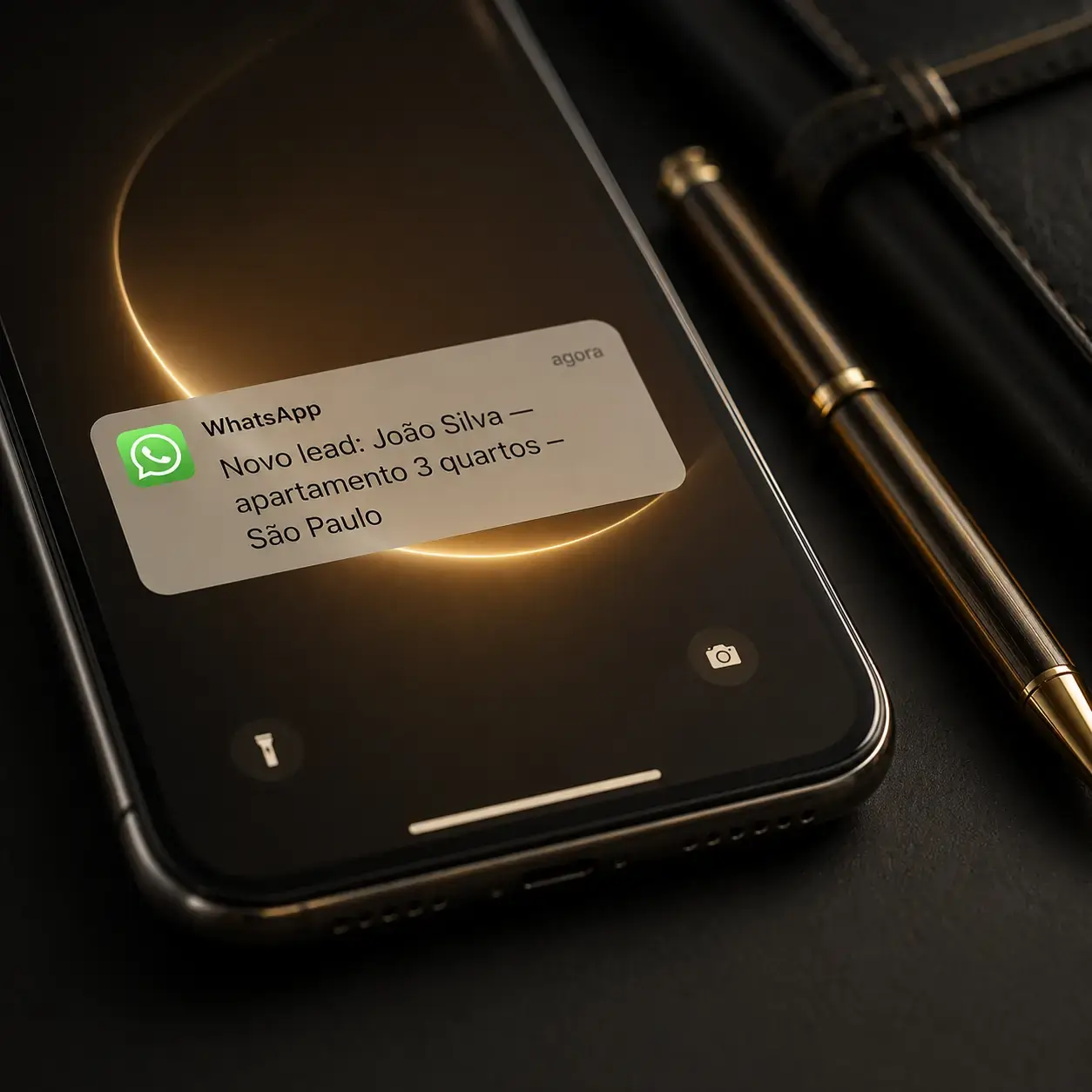 Site para corretor autônomo com leads no WhatsApp